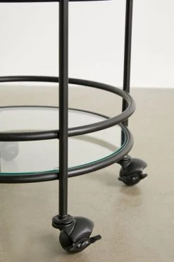 Buy 💯 Squiggle Bar Cart Black Multi 🎁 -MagicLinen Shop unnamed file 557