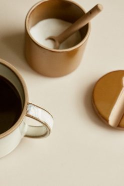 Coupon ???? Departo Ceramic Sugar & Spice Bowl Brown ????