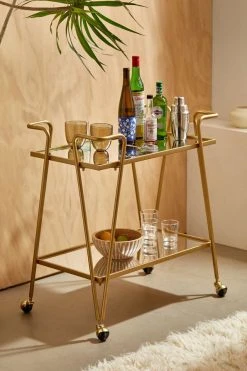 Coupon 🥰 Victoria Bar Cart Gold 🎉