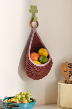 Best reviews of ???? Macrame Produce Hanging Storage Purple ⌛