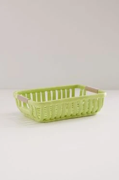 Promo ✨ Robin Refrigerator Basket Lime ⭐ -MagicLinen Shop unnamed file 614
