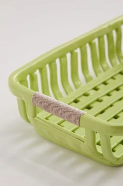 Promo ✨ Robin Refrigerator Basket Lime ⭐ -MagicLinen Shop unnamed file 615