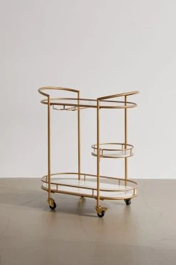 Promo 🤩 Colette Marble Bar Cart Gold 🧨 -MagicLinen Shop unnamed file 637