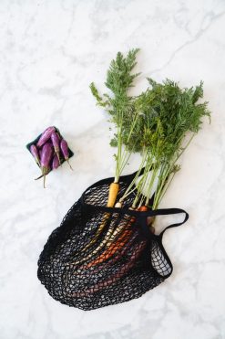 Flash Sale ⭐ ECOBAGS Original Tote Handle Mesh String Bag Black ❤️