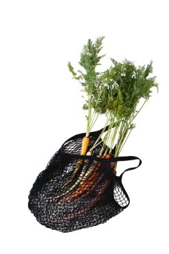 Flash Sale ⭐ ECOBAGS Original Tote Handle Mesh String Bag Black ❤️ -MagicLinen Shop unnamed file 643