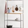 Best Pirce ???? Kitchen Storage Rack Silver ????
