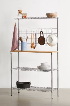 Best Pirce ???? Kitchen Storage Rack Silver ????