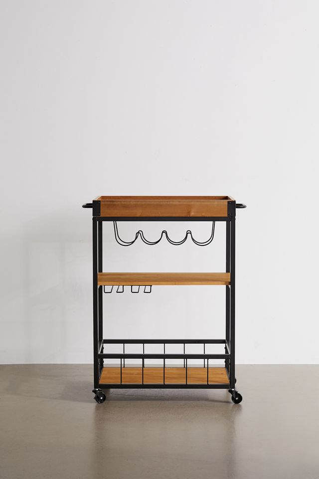 Frederic Bar Cart Promo ???? Frederic Bar Cart Brown ✔️ -MagicLinen Shop unnamed file 709