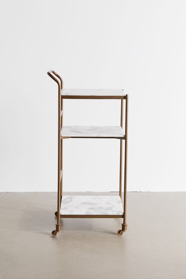 Frances Marble Bar Cart Best deal ???? Frances Marble Bar Cart White ✔️ -MagicLinen Shop unnamed file 722