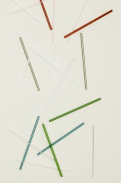 Brand new ✨ Hawkins New York Essential Reusable Glass Straws Neutral ????