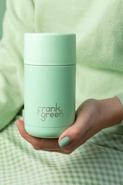 New ???? Frank Green 12 Oz Ceramic Insulated Tumbler Mint Gelato ????
