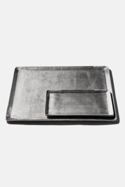 Promo ✨ Puebco Aluminum Tray Silver ????