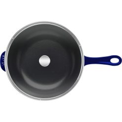 Buy ???? Staub Cast Iron 10-inch Daily Pan With Glass Lid Dark Blue ⌛ -MagicLinen Shop unnamed file 938