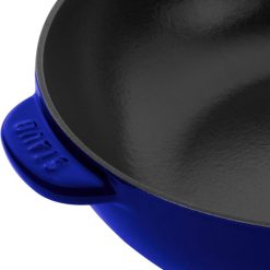 Buy ???? Staub Cast Iron 10-inch Daily Pan With Glass Lid Dark Blue ⌛ -MagicLinen Shop unnamed file 939