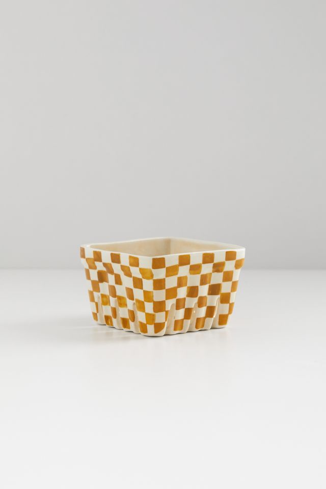 Hot Sale ???? Pax Checkerboard Berry Colander Dish Cream ???? 2 Hot Sale ???? Pax Checkerboard Berry Colander Dish Cream ???? - Image 2