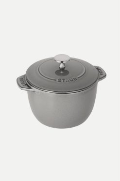 Brand new ???? Staub Cast Iron 1.5-qt Petite French Oven Graphite Grey ✨