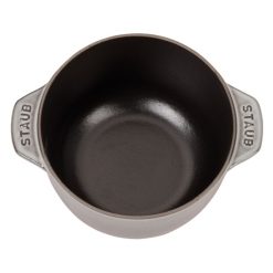 Brand new ???? Staub Cast Iron 1.5-qt Petite French Oven Graphite Grey ✨ -MagicLinen Shop unnamed file 956