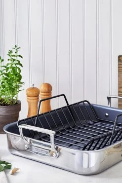 Best Sale 😀 ZWILLING Stainless Steel Ceramic Nonstick Roasting Pan Stainless Steel 🌟