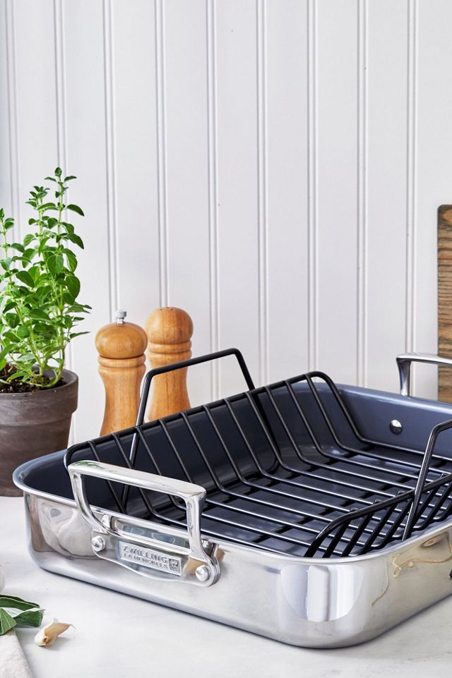 ZWILLING Stainless Steel Ceramic Nonstick Roasting Pan Best Sale ???? ZWILLING Stainless Steel Ceramic Nonstick Roasting Pan Stainless Steel ???? -MagicLinen Shop unnamed file 987